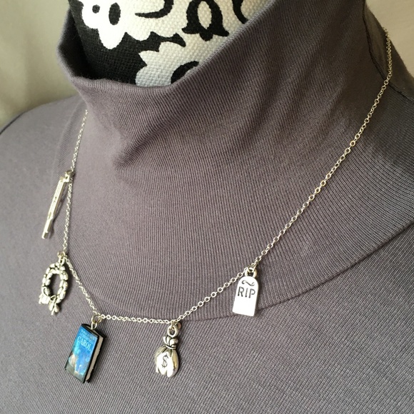 A Christmas Carol by Charles Dickens Handmade Literature Necklace, Book Cover - Picture 7 of 15